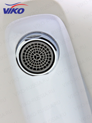 Смеситель VIKO V-4141 для раковины, белый/хром