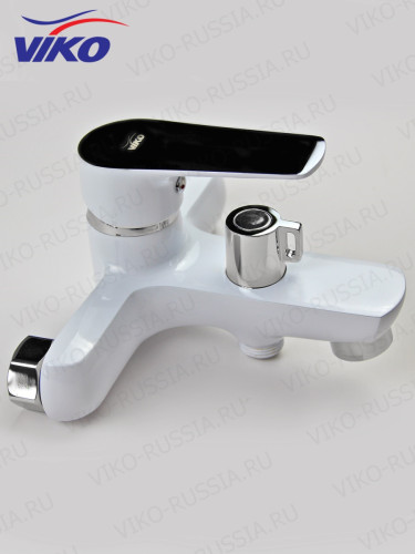 !!!Смеситель VIKO V-4142 для ванны, белый/хром
