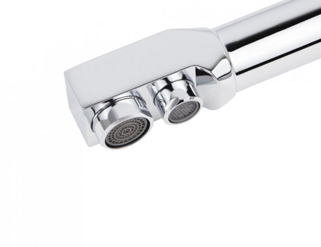 Смеситель VIKO V-5701 для кухни, картридж Ф35мм, под фильтр, латунь, с гайкой, Chrome