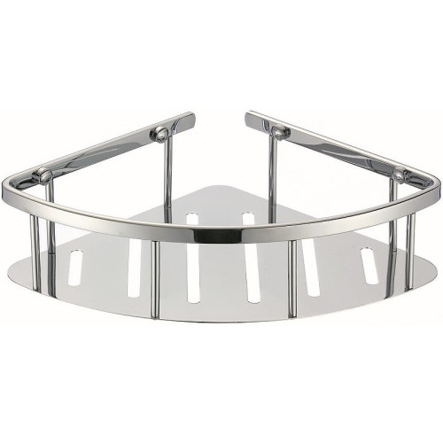 НК! Полка настенная угловая VIKO V-761 215*215*70 в коробке (нержавейка) хром