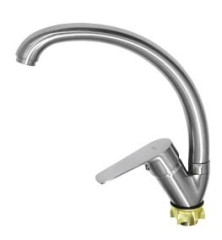 Смеситель VIKO V-4154 для кухни, Серебро