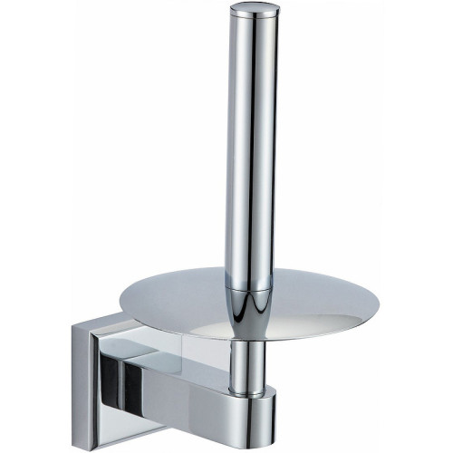 Держатель VIKO V-117 Square туалетной бумаги, вертикальный, (латунь) хром