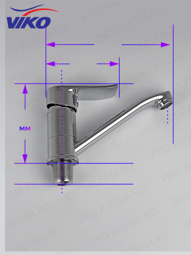 Смеситель для раковины VIKO V-7211