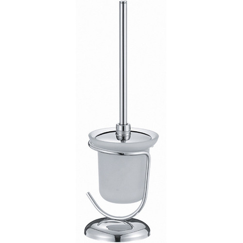 Ёршик VIKO V-162 Square напольный, нержавеющая сталь, стекло, хром