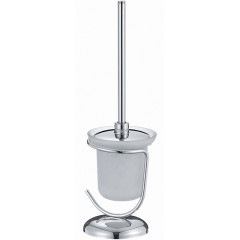 Ёршик VIKO V-162 Square напольный, нержавеющая сталь, стекло, хром