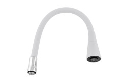 Излив VIKO V-0394 гибкий, 2 - режима, для смесителя, Белый