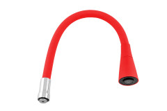 Излив VIKO V-0395 гибкий, 2 - режима, для смесителя, Красный