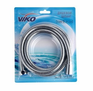 Душевой шланг VIKO V-0561 растягивающийся 1,6-2,2м (имп/имп)