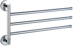 Держатель VIKO V-225 Circle полотенца 3-й, поворотный, 420x225x45мм, хром