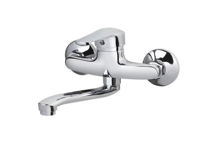 Смеситель VIKO V-3506 для кухни, Ф35, S-излив, L-17см