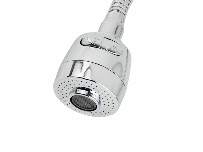 Кран - МОНО VIKO V-3510 для холодной воды d40 с гибким изливом и гайкой