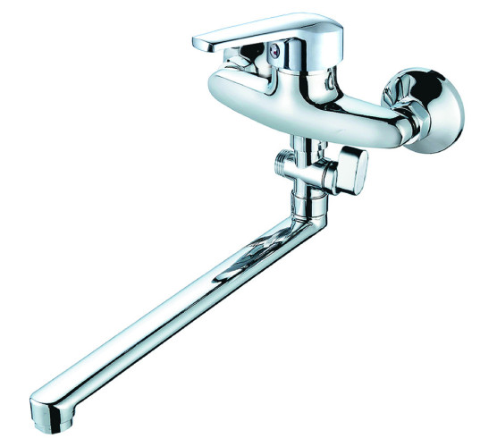 Смеситель для ванной VIKO V-3515 картридж d35 (автоматический переключатель), длина излива L-35см