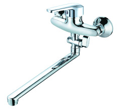 Смеситель для ванной VIKO V-3515 картридж d35 (автоматический переключатель), длина излива L-35см