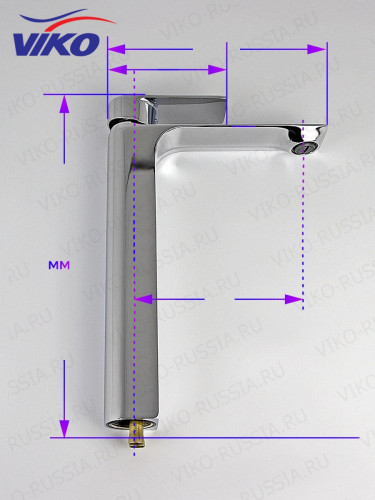 Смеситель для раковины VIKO V-7711