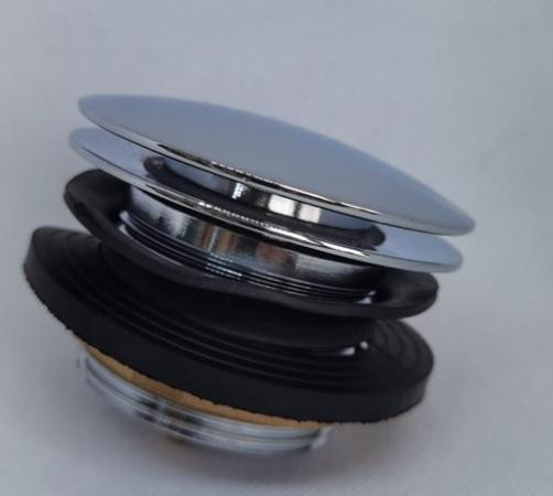 Донный клапан TIM BAR0404B с переливом автомат 1-1/2" (ф40)