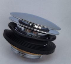 Донный клапан TIM BAR0404B с переливом автомат 1-1/2&quot; (ф40)