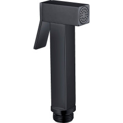 Гигиеническая лейка VIKO V-0042 квадрат 110х20х20мм, в коробке черный матовый