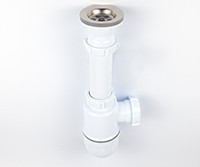 Сифон VIKO VS-100 1-1/2&quot;x Ø40 с решёткой Ø70мм из нерж. стали