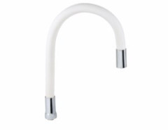 Излив VIKO V-0364 гибкий, для смесителя, Белый