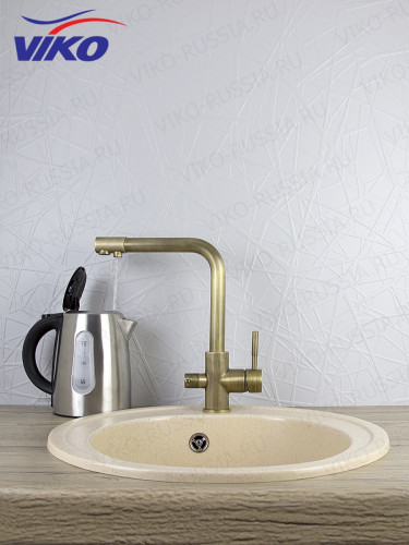 Смеситель для кухни с краном для питьевой воды VIKO V-5064