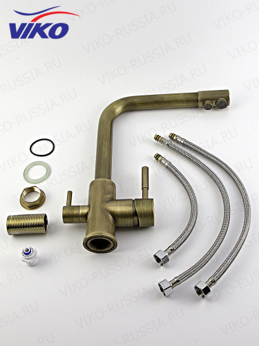 Смеситель для кухни с краном для питьевой воды VIKO V-5064