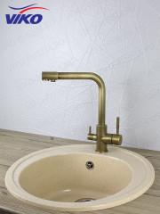 Смеситель для кухни с краном для питьевой воды VIKO V-5064