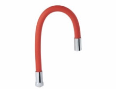 Излив VIKO V-0365  гибкий, для смесителя, Красный
