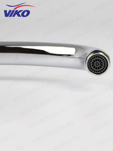 Смеситель VIKO V-2313 для кухни, маховики крест, излив поворотный