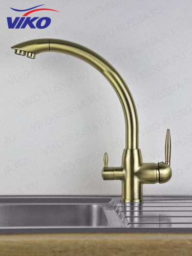Смеситель для кухни с краном для питьевой воды VIKO V-5234
