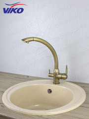 Смеситель для кухни с краном для питьевой воды VIKO V-5264
