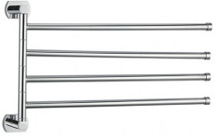 Держатель VIKO V-326 Oval на 4 полотенца, поворотный, 412х215х47мм, латунь, хром