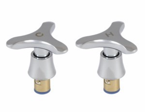 Маховик VIKO V-0816 с кран-буксой 24 шлица (пара)