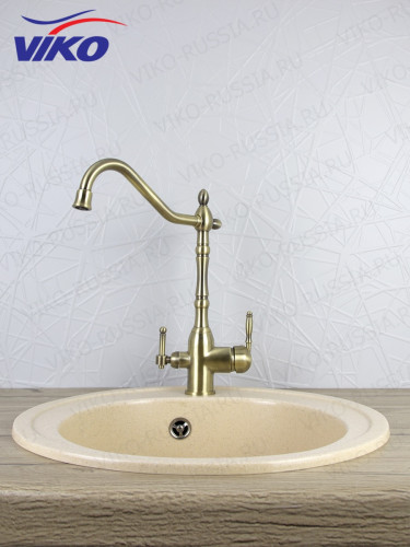 Смеситель для кухни с краном для питьевой воды VIKO V-5434
