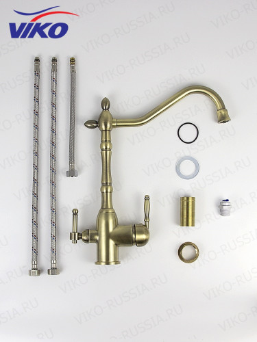 Смеситель для кухни с краном для питьевой воды VIKO V-5434