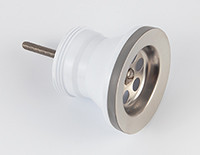 Выпуск VIKO VS-405 с нержавеющей сеткой 1-1/2"