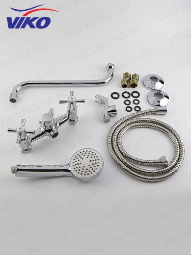 Смеситель VIKO V-2505 для ванны с держателем для лейки