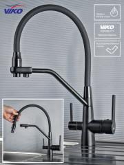 Смеситель для кухни с краном для питьевой воды VIKO V-5502