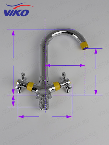 Смеситель VIKO V-2513 для кухни