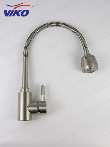 Смеситель VIKO V-4414 для кухни, с гибким изливом, 2 режима