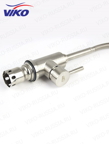 Смеситель VIKO V-4414 для кухни, с гибким изливом, 2 режима
