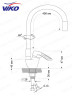 Смеситель VIKO V-6428 для кухни