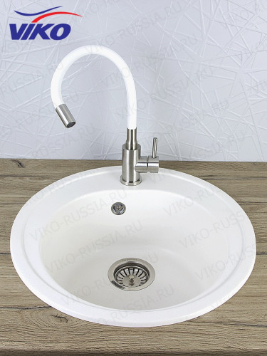 Смеситель VIKO V-4448 для кухни, с гибким изливом