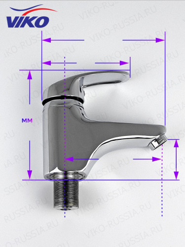 Смеситель для раковины VIKO V-3211