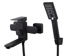 Смеситель VIKO V-7742 для ванны, картридж Ф35, Black, латунь