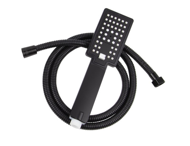 Смеситель VIKO V-7745 для ванны, картридж Ф35, излив L-40см, Black, латунь