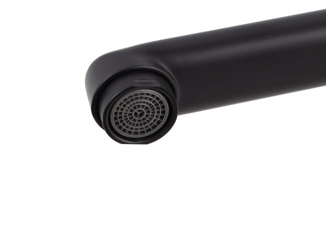 Смеситель VIKO V-7745 для ванны, картридж Ф35, излив L-40см, Black, латунь