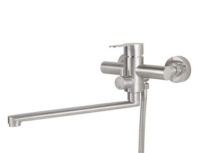 Смеситель VIKO V-7505 для ванны, картридж Ф35, излив L-40см, латунь