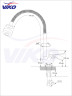 Смеситель VIKO V-6734 для кухни