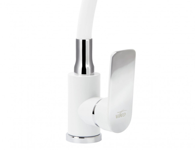 Смеситель для кухни VIKO V-7758 Ф35 White, латунь