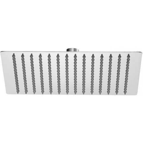 Душевая лейка VIKO V-0055 стационарная квадратная, 250*250мм, в коробке нержавейка Steel